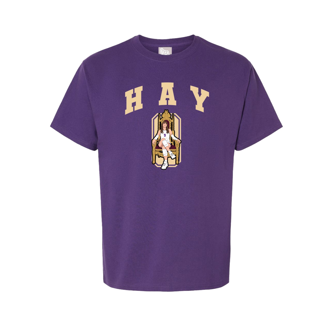 Tee — Number in Purple