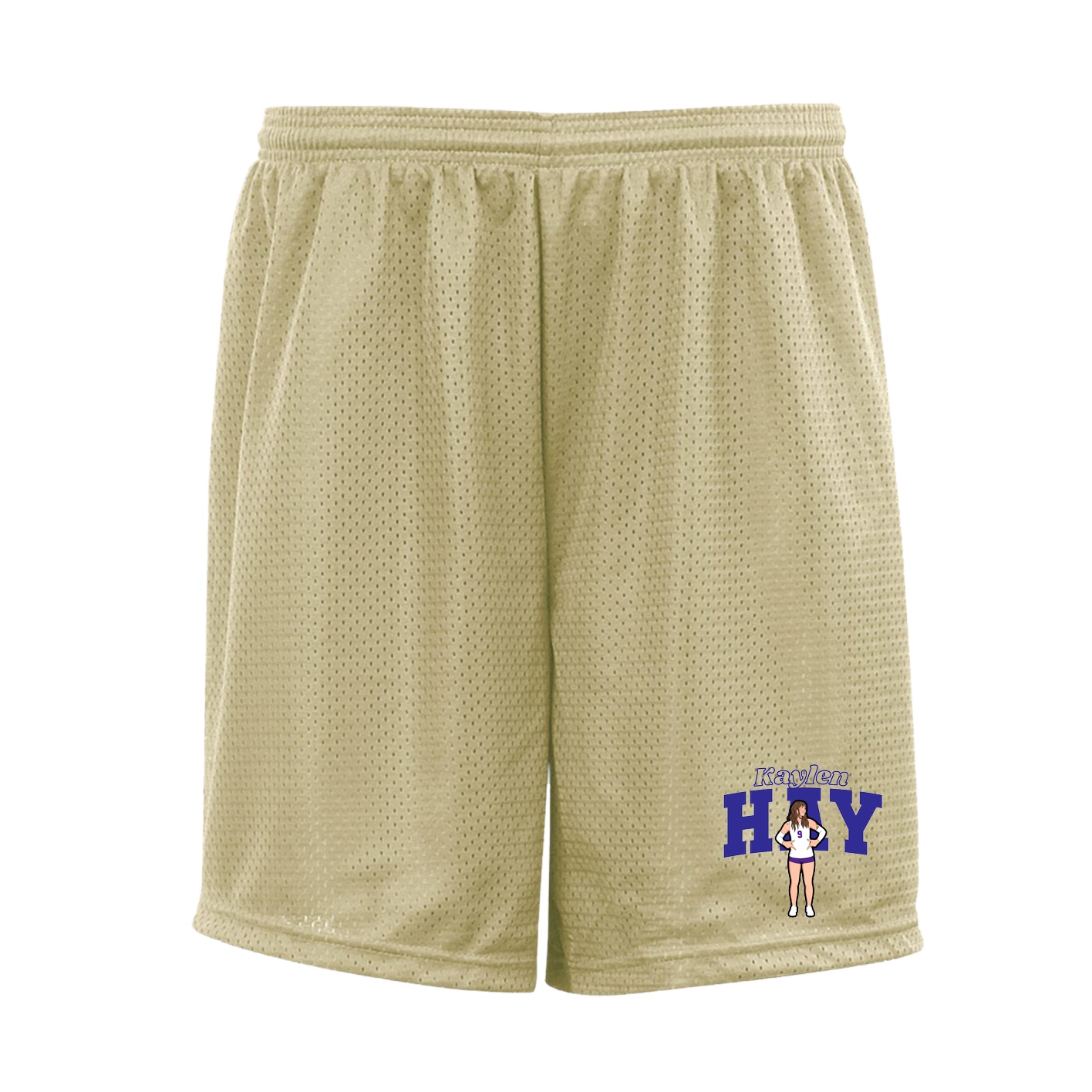 Shorts — Name Arch in Vegas Gold