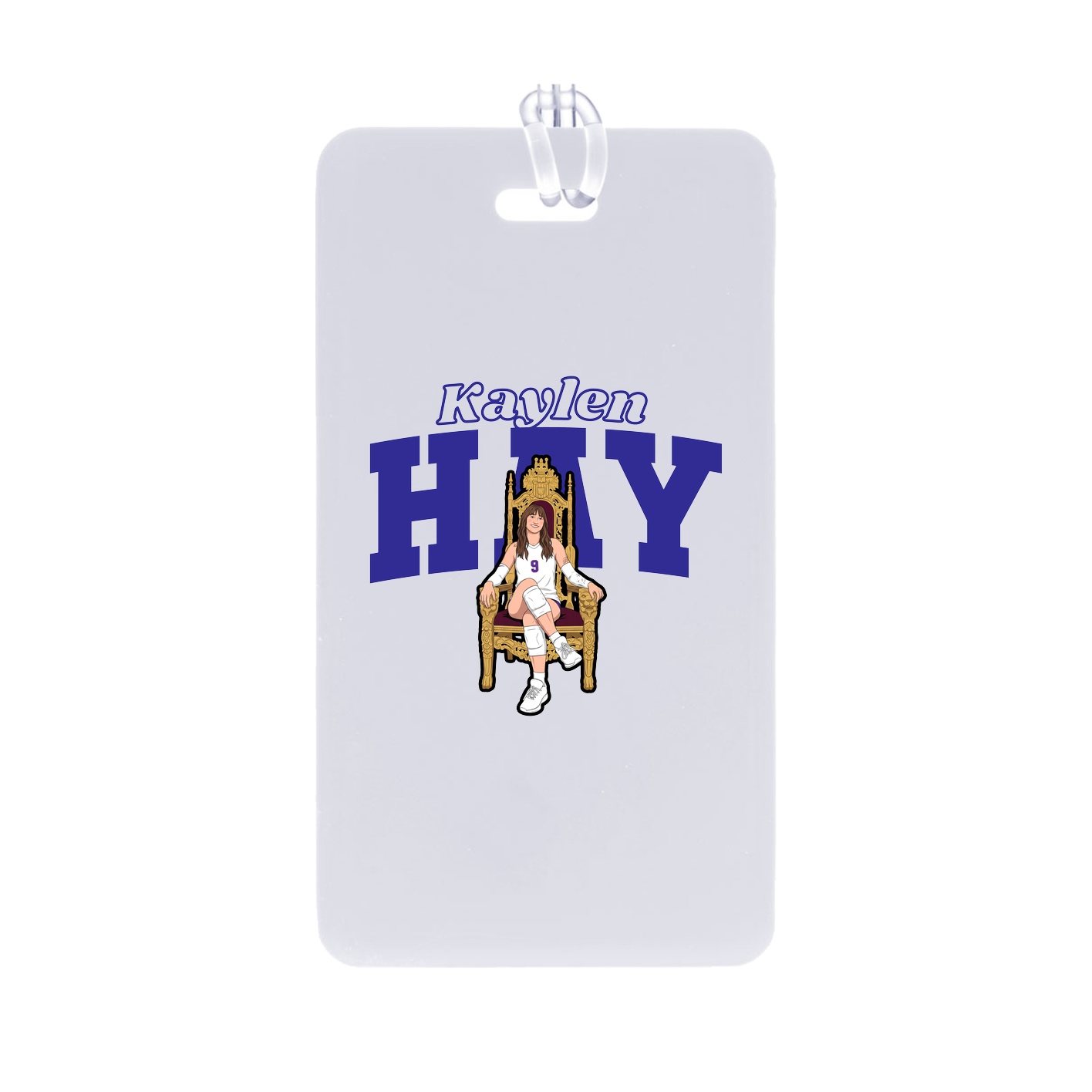 Bag Tag — Name Arch in Classic