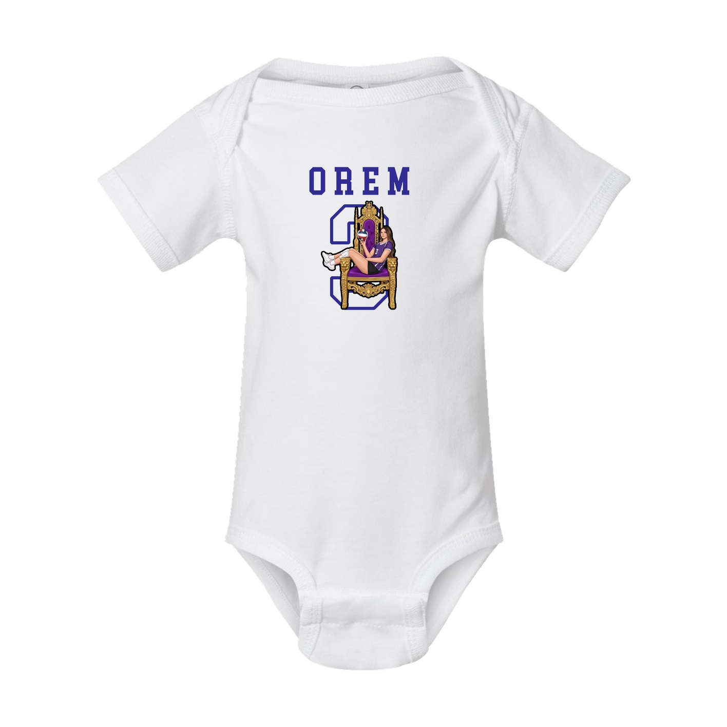 Baby Onesie — Shirsey in White
