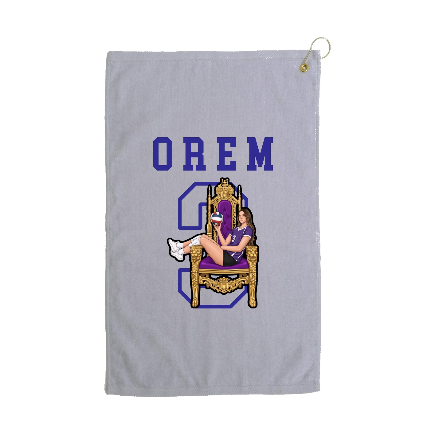 Golf Towel — Shirsey in Grey
