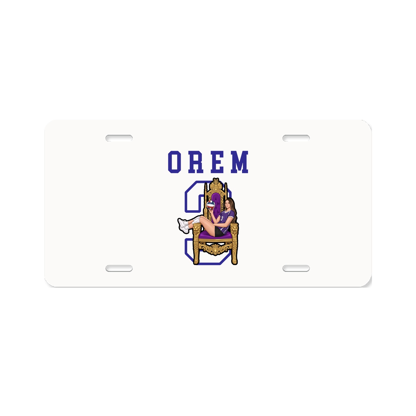 License Plate — Shirsey in Classic