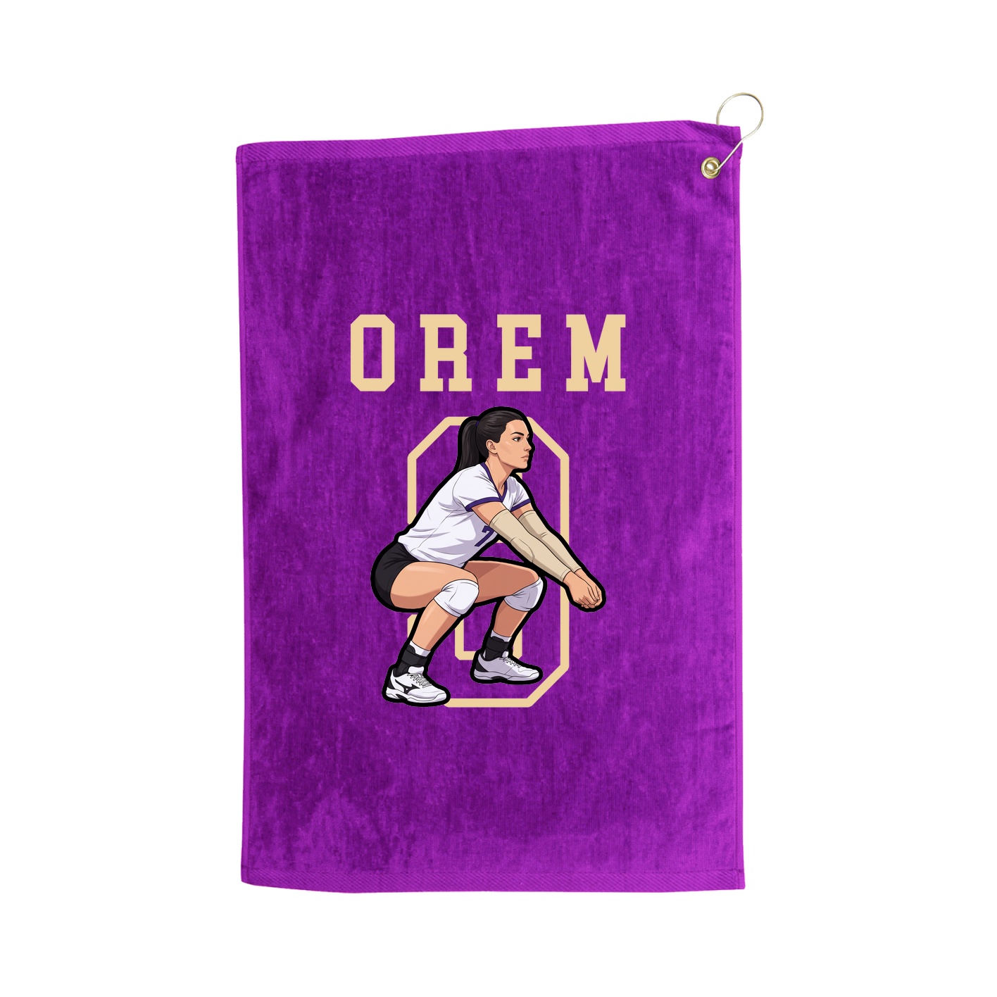 Golf Towel — Shirsey in Purple