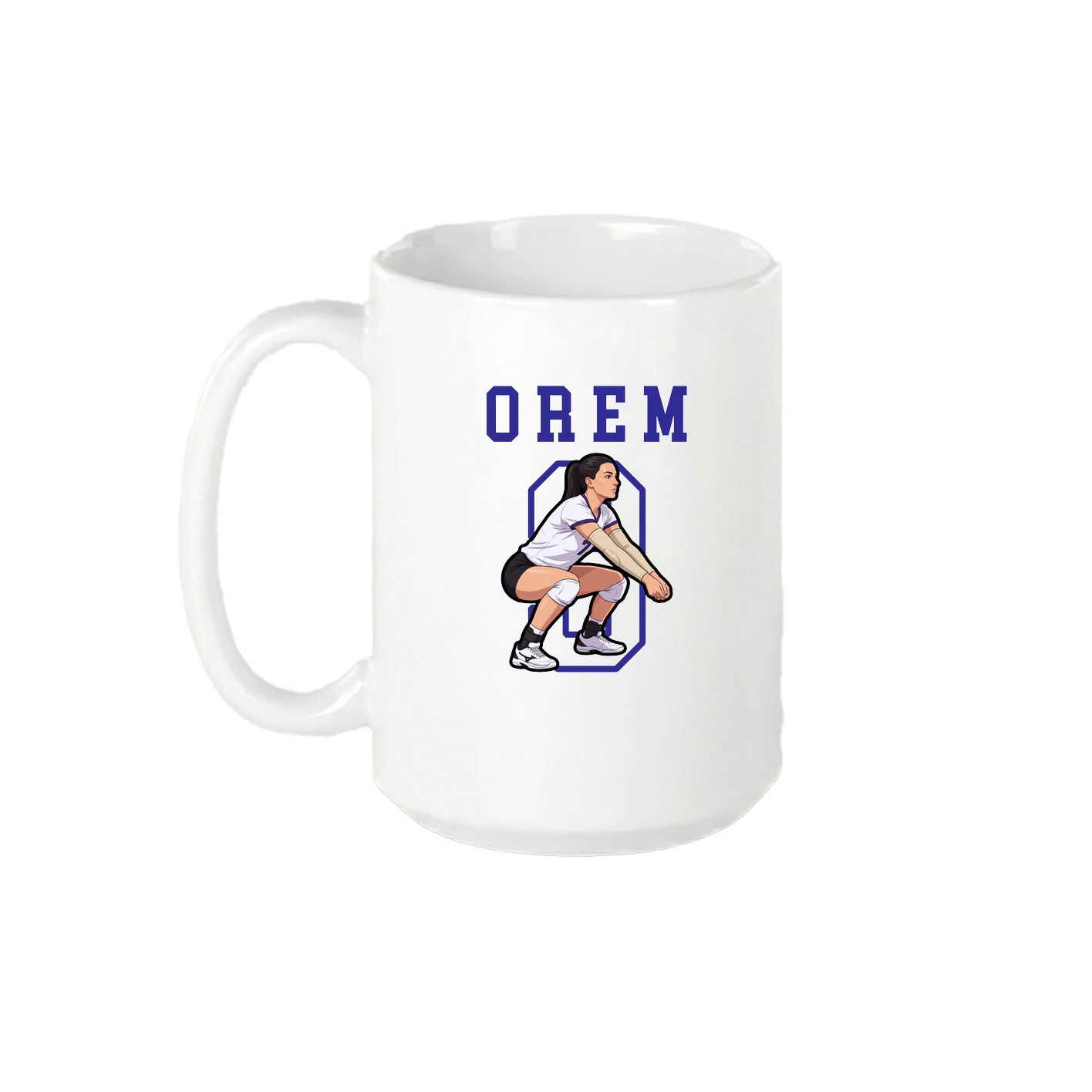 15oz Coffee Mug — Shirsey in White