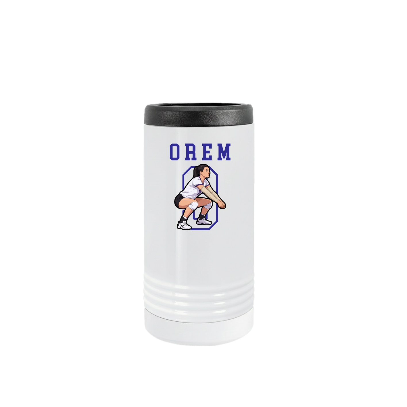 Slim Beverage Holder — Shirsey in White