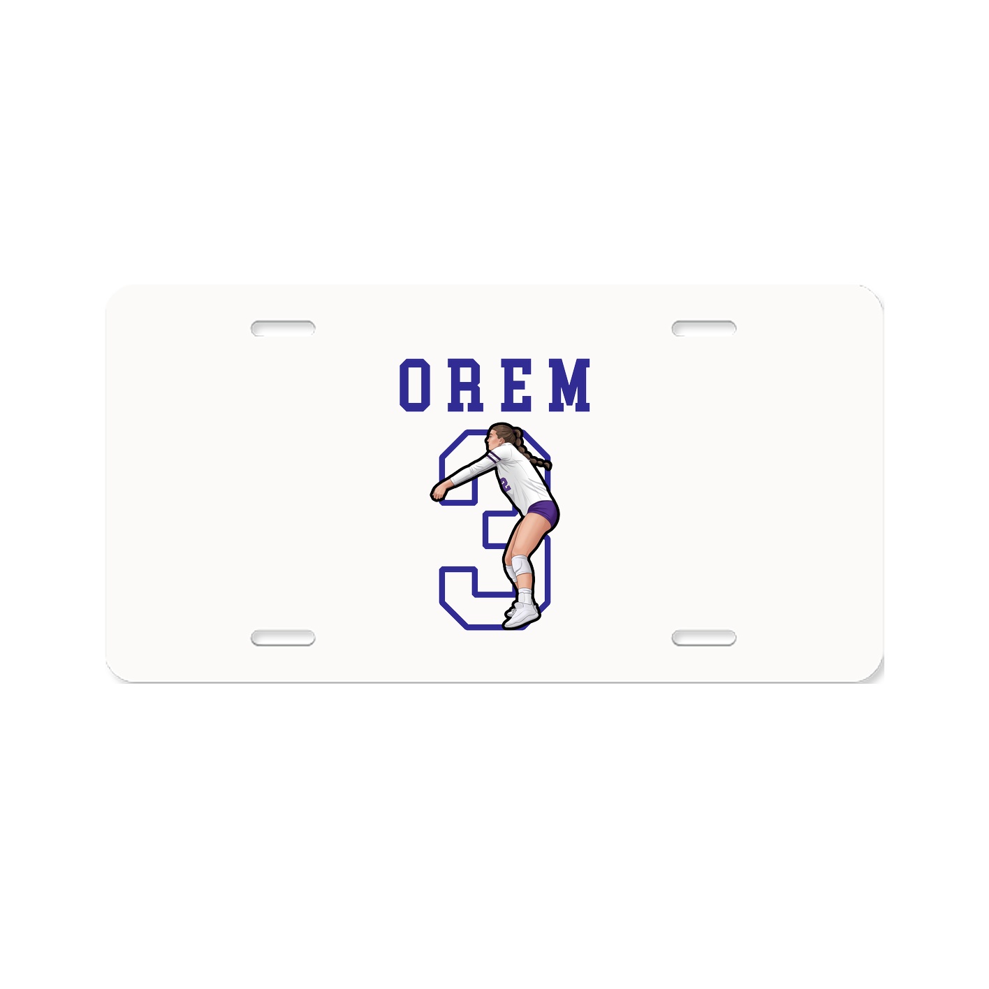 License Plate — Shirsey in Classic