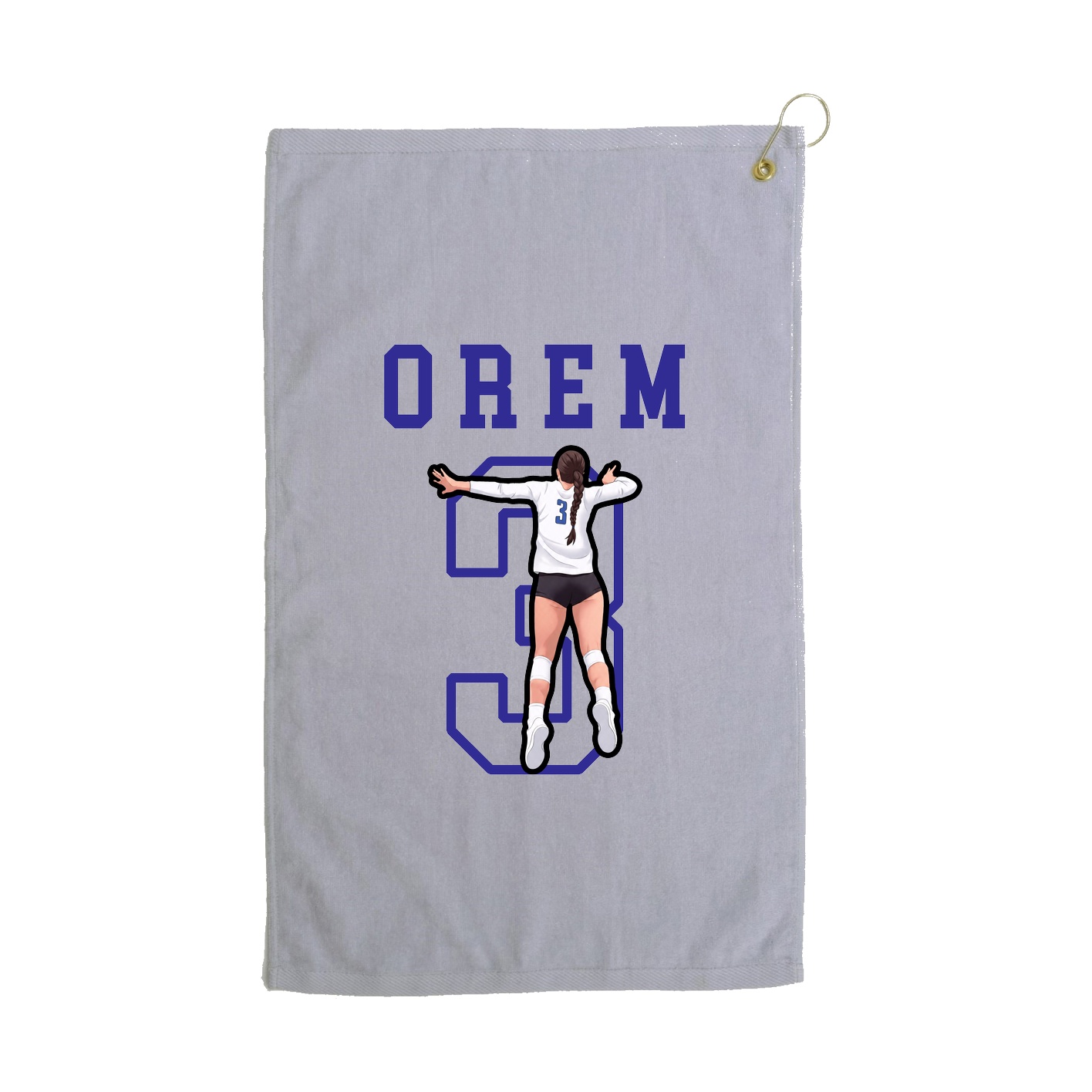 Golf Towel — Shirsey in Grey
