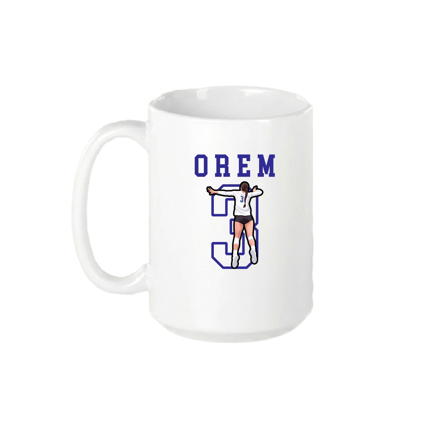 15oz Coffee Mug — Shirsey in White
