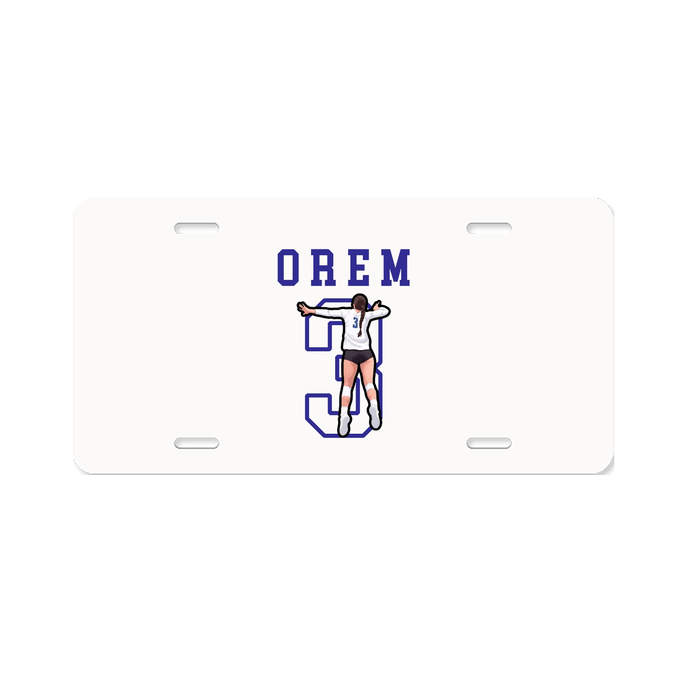 License Plate — Shirsey in Classic