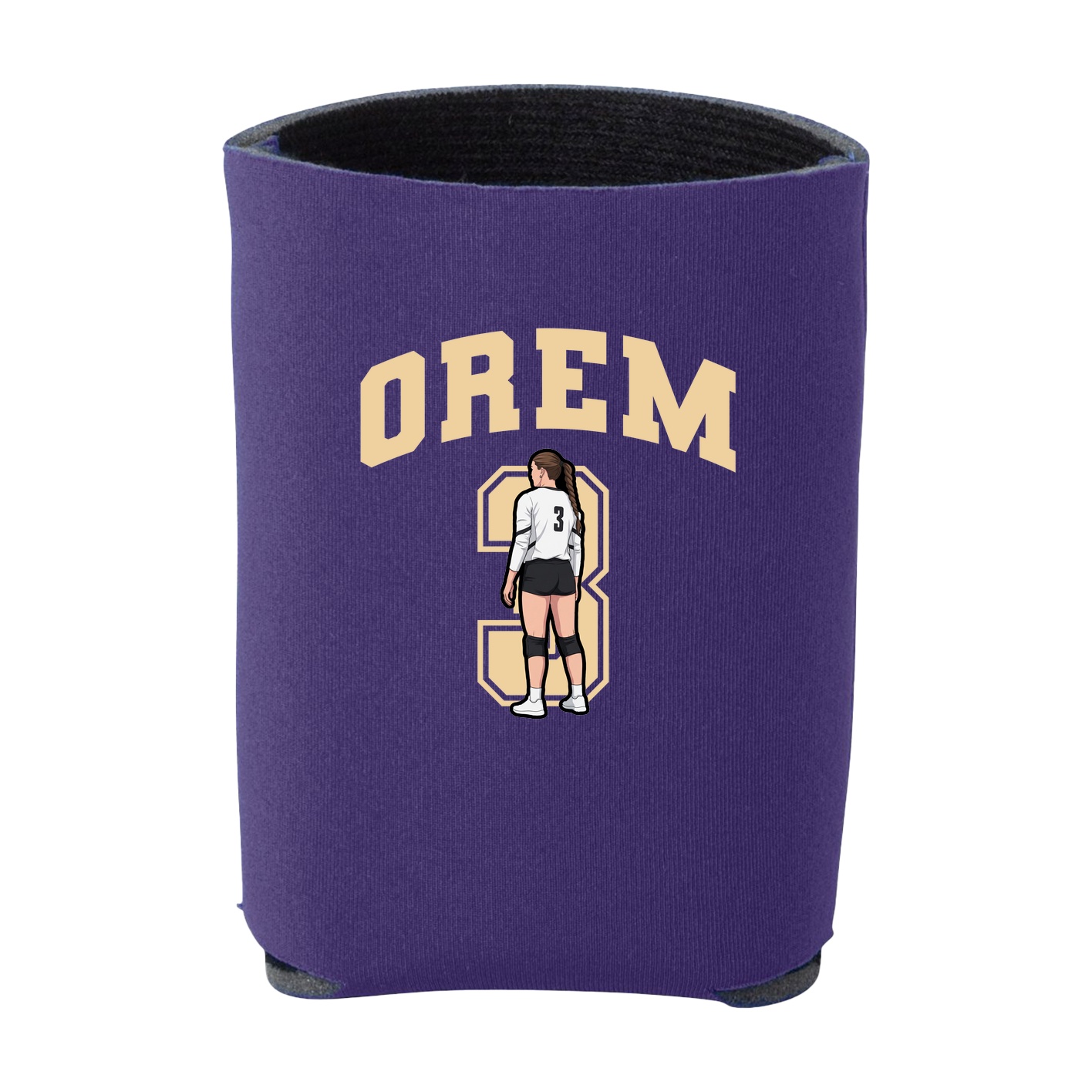Can Holder — Number in Purple