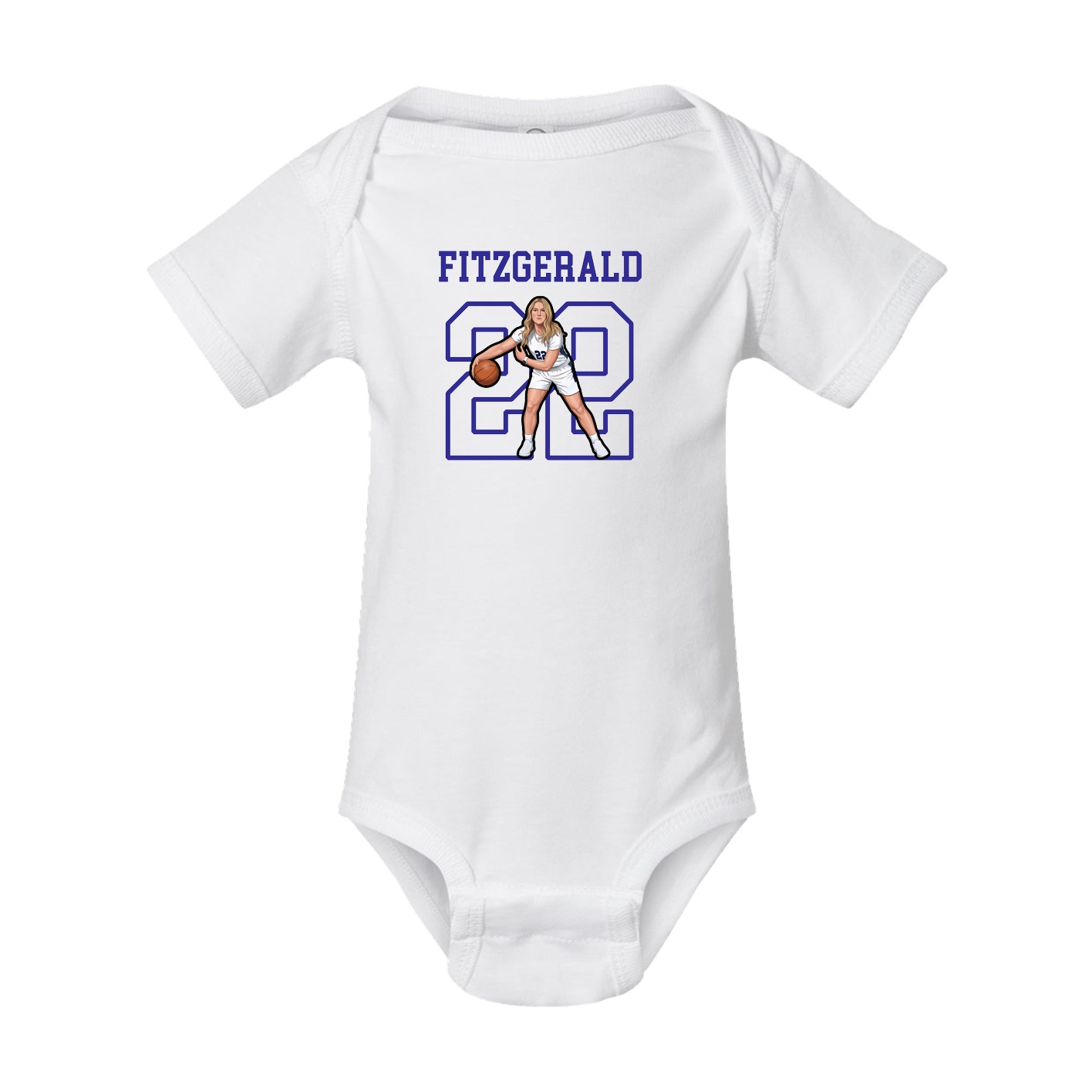 Baby Onesie — Shirsey in White