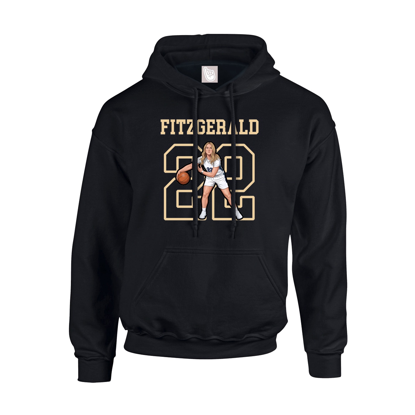 Youth Hoodie — Shirsey in Black