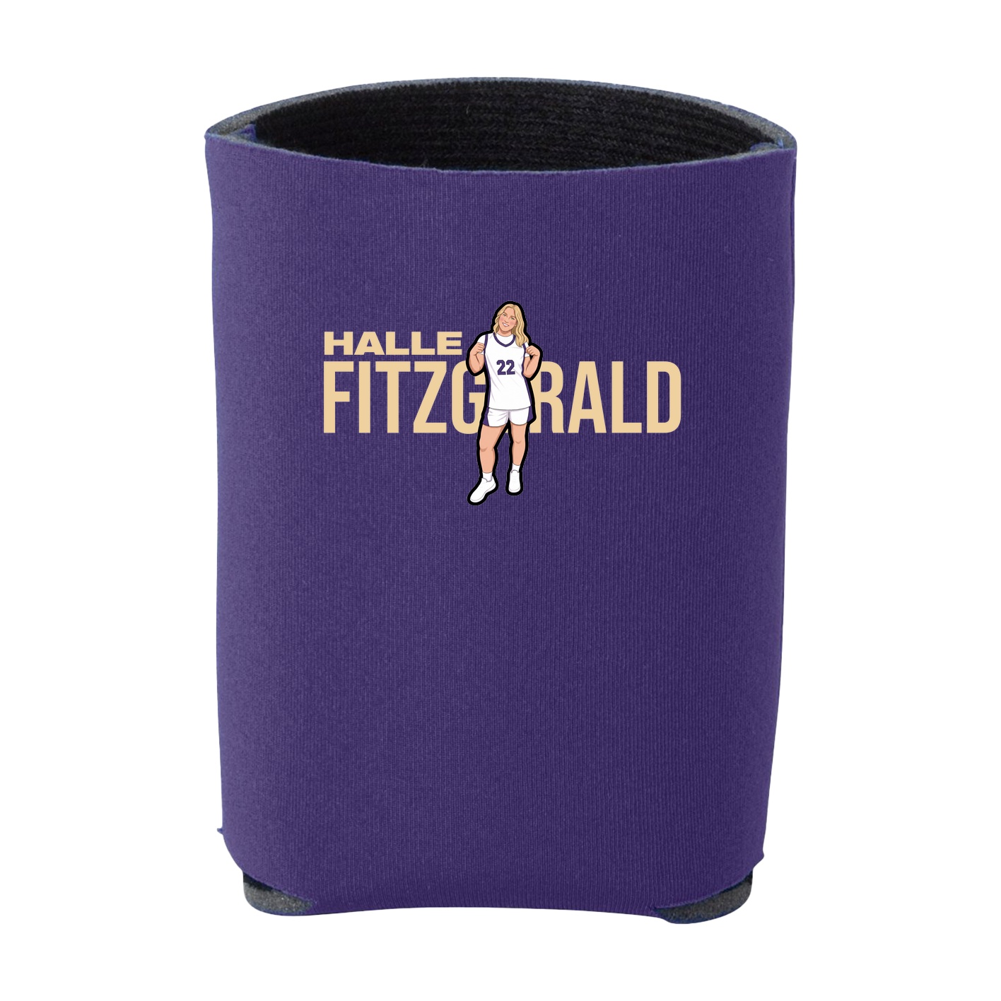 Can Holder — Player Name in Purple