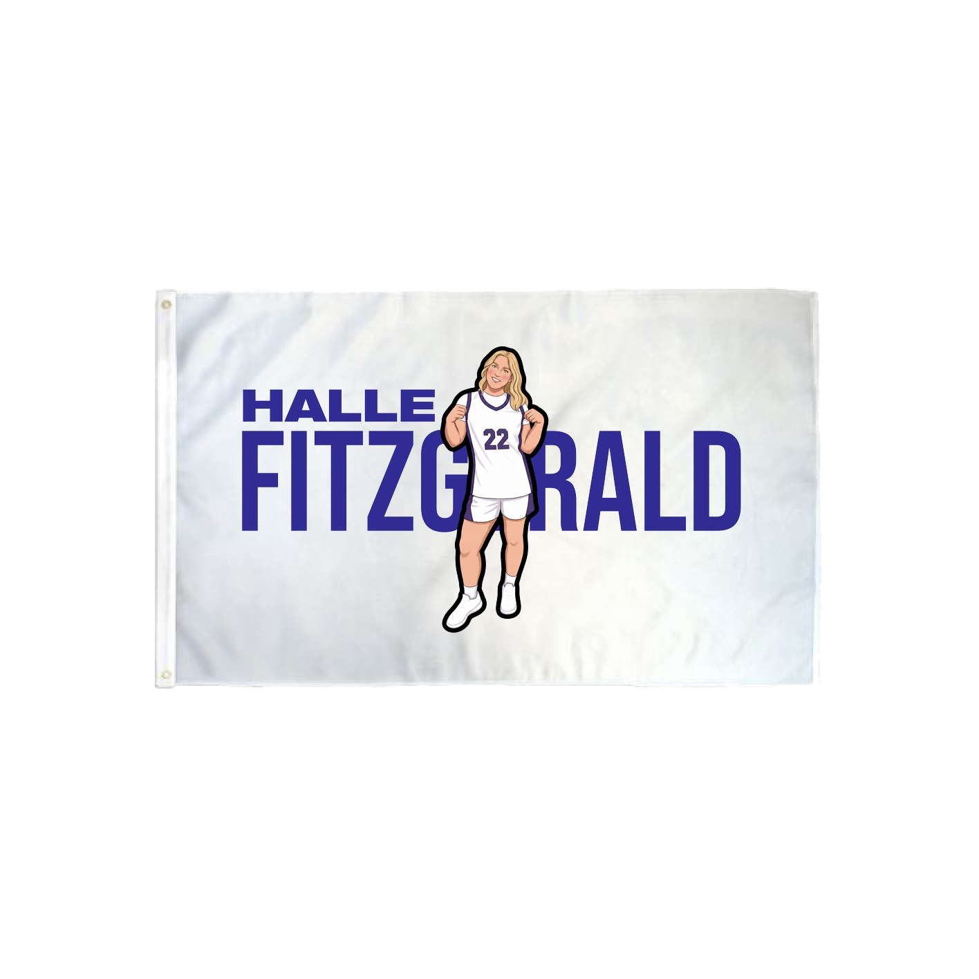 3x5 Flag — Player Name in Classic