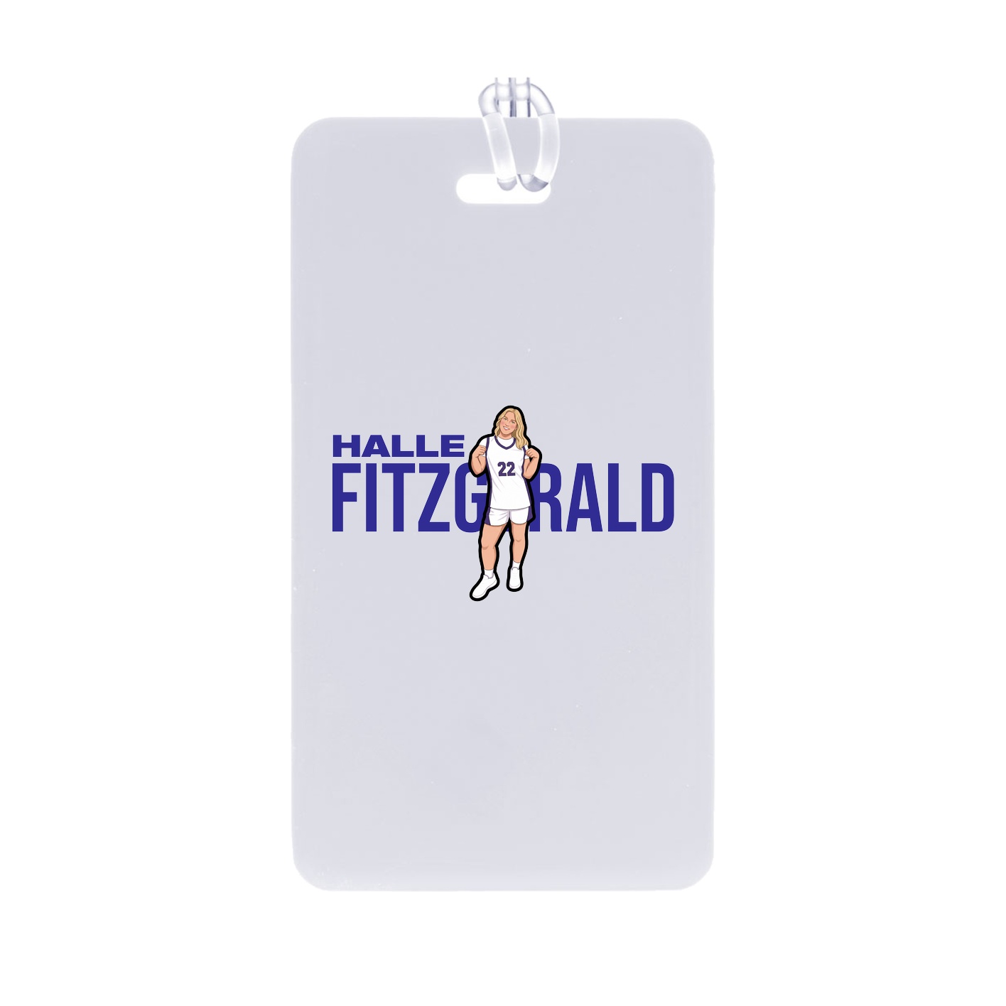 Bag Tag — Player Name in Classic