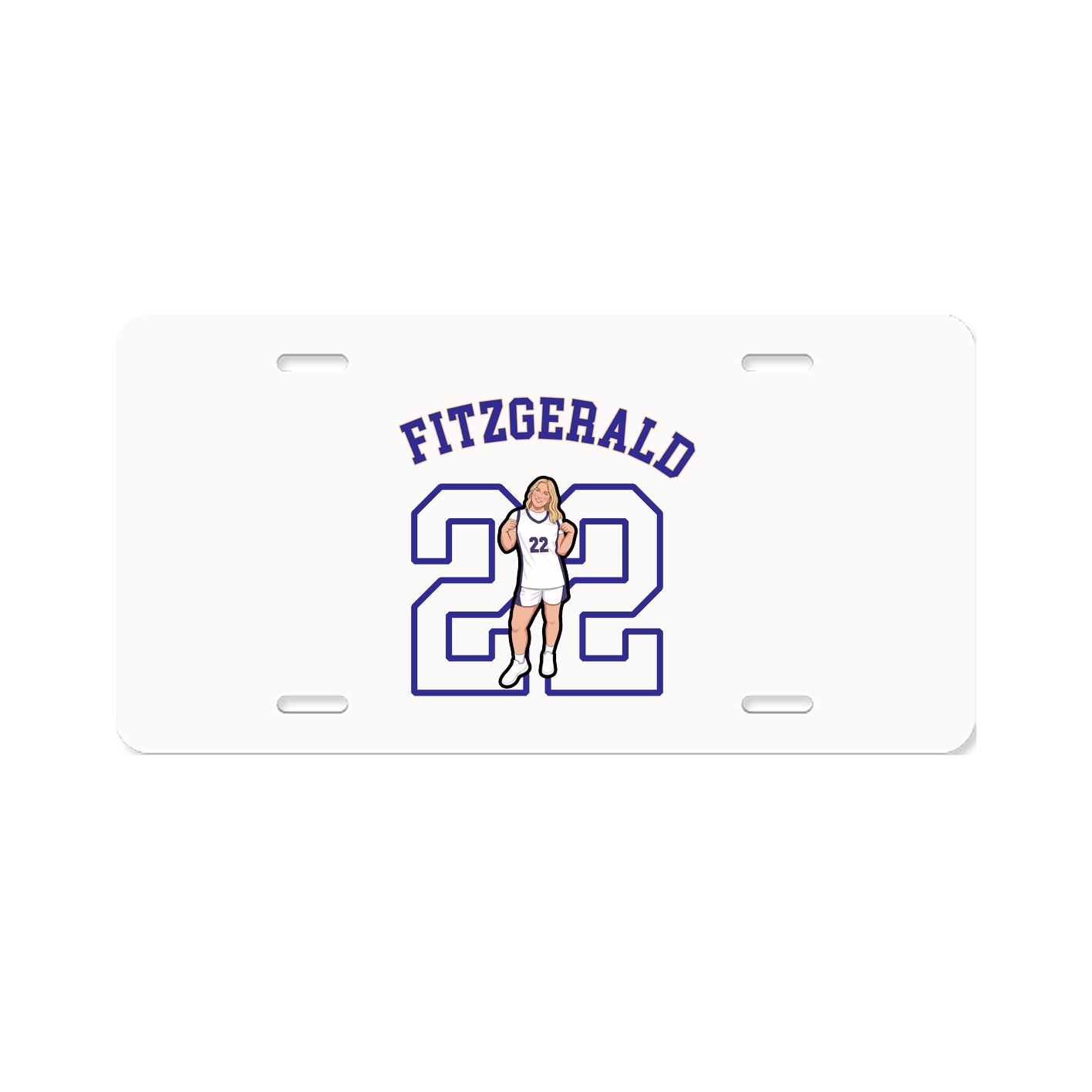 License Plate — Shirsey Arch in Classic