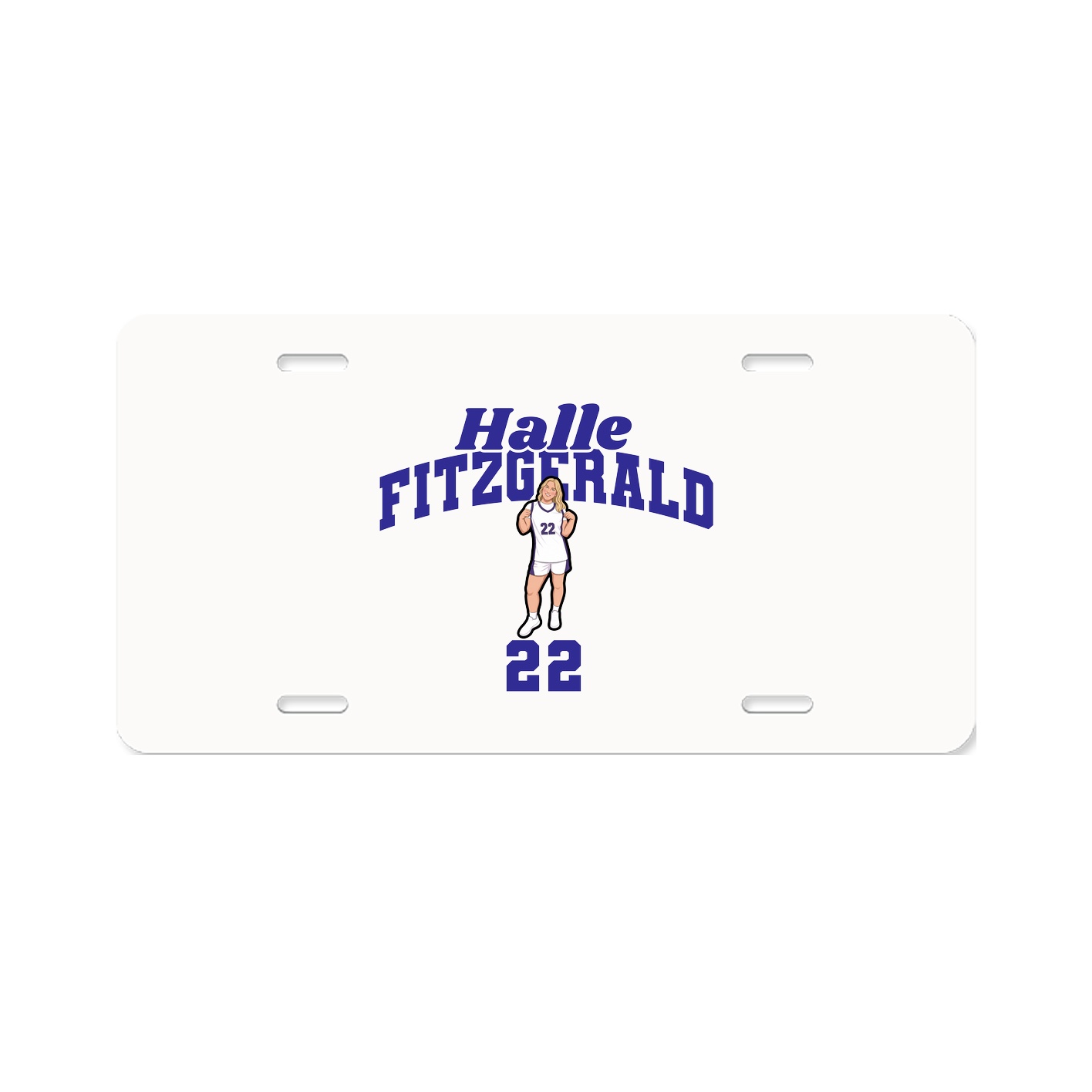 License Plate — Signature Arch in Classic