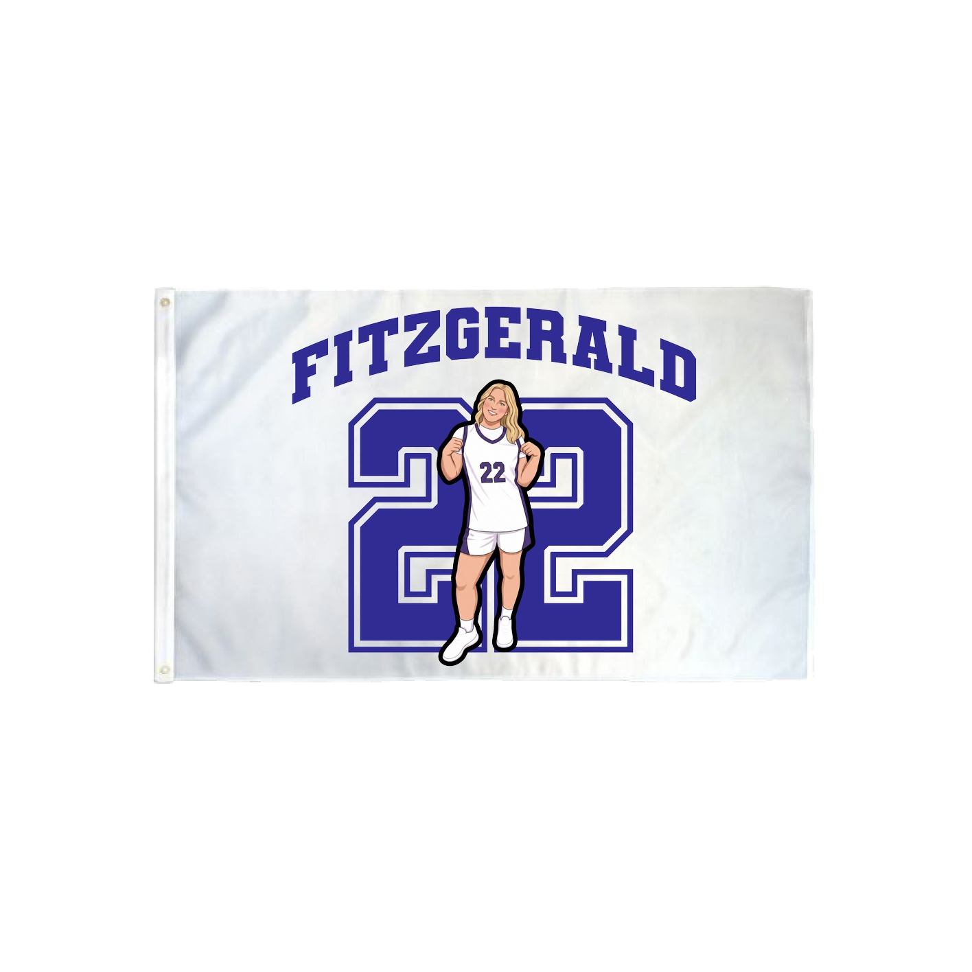 3x5 Flag — Number in Classic