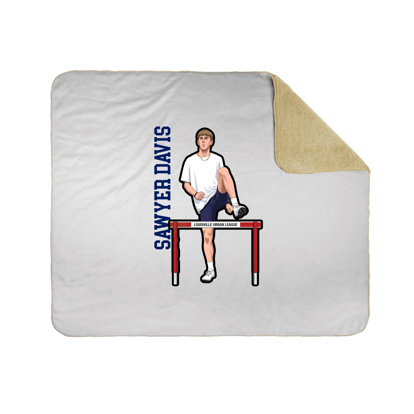 50x60 Sherpa Lined Throw Blanket