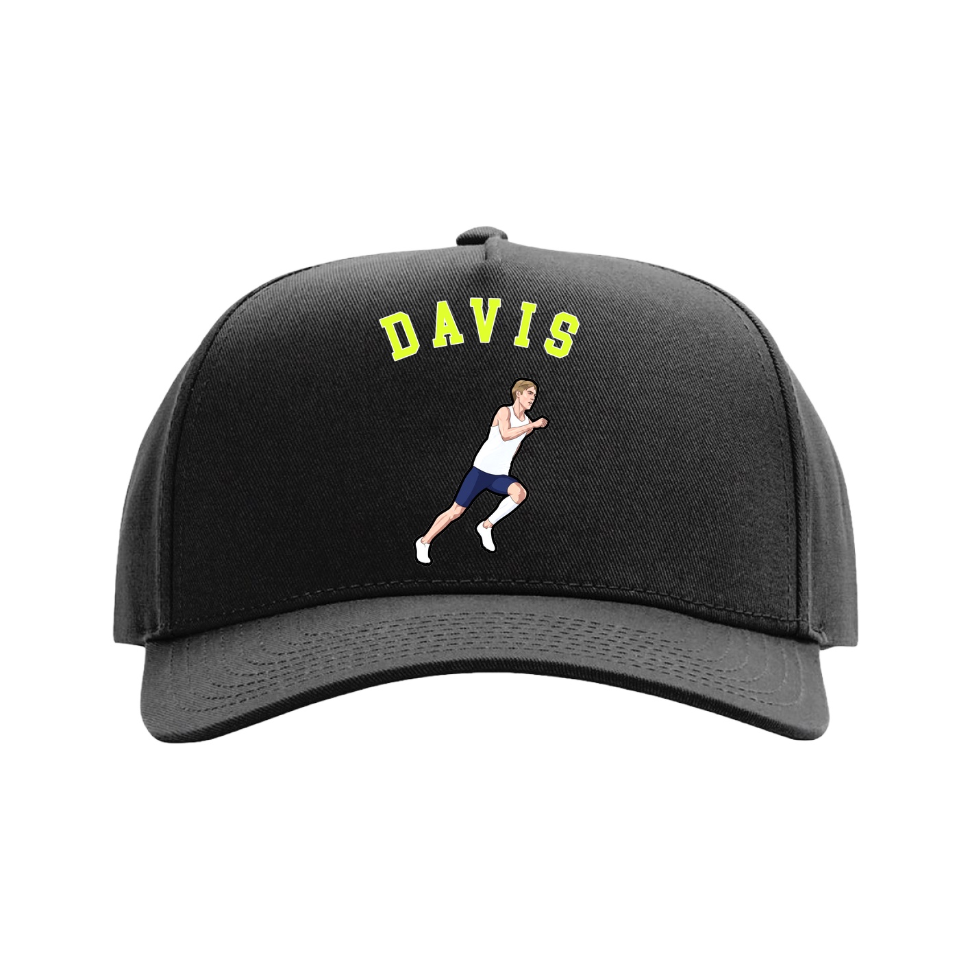 Full Fabric Five-Panel Champ Cap