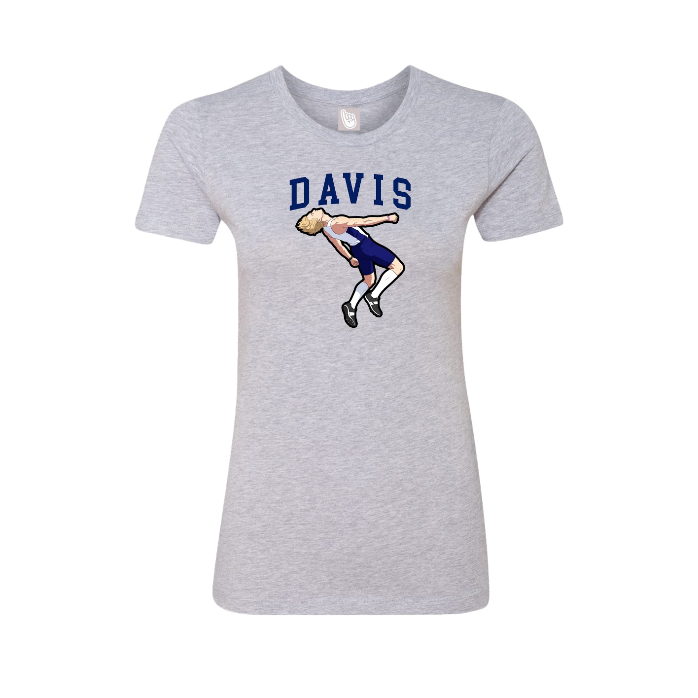 Fitted Women's Tee — Shirsey in Grey
