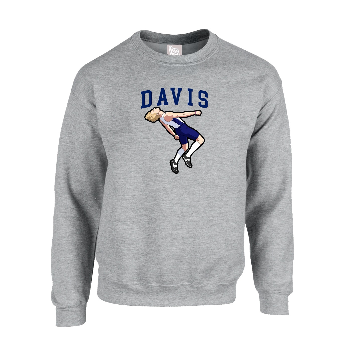 Fleece Crew — Shirsey in Grey