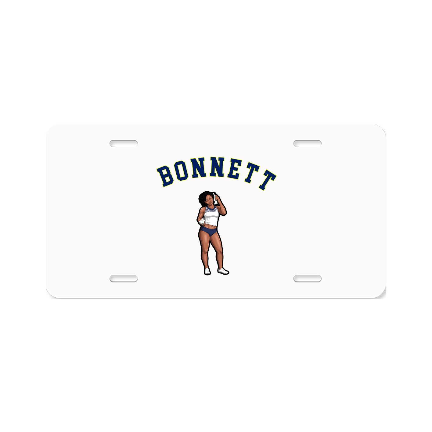 License Plate — Shirsey Arch in Classic