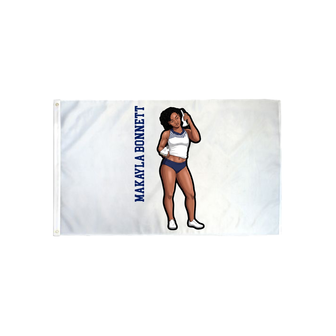 3x5 Flag — Name Vertical in Classic