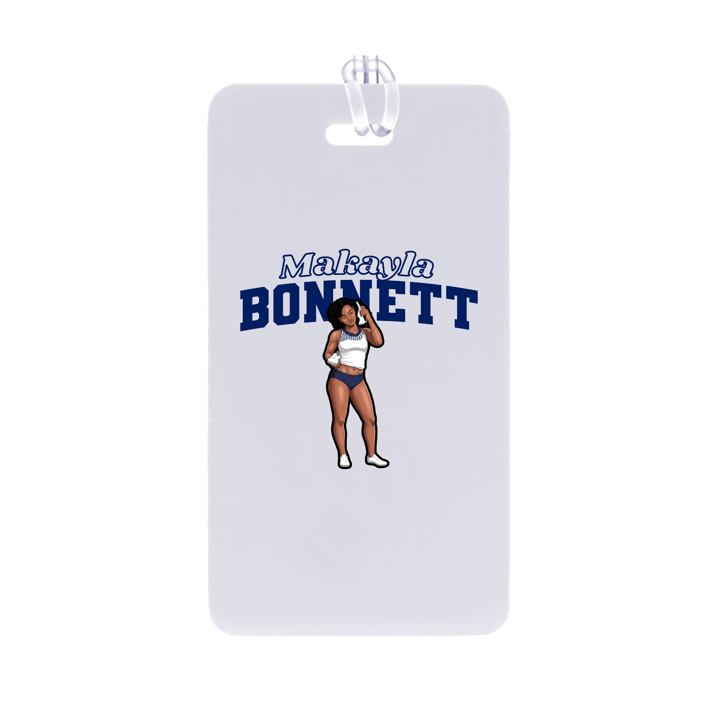 Bag Tag — Name Arch in Classic