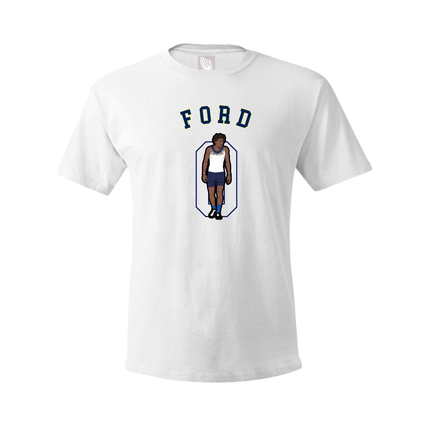 Youth Tee — Shirsey Arch in White