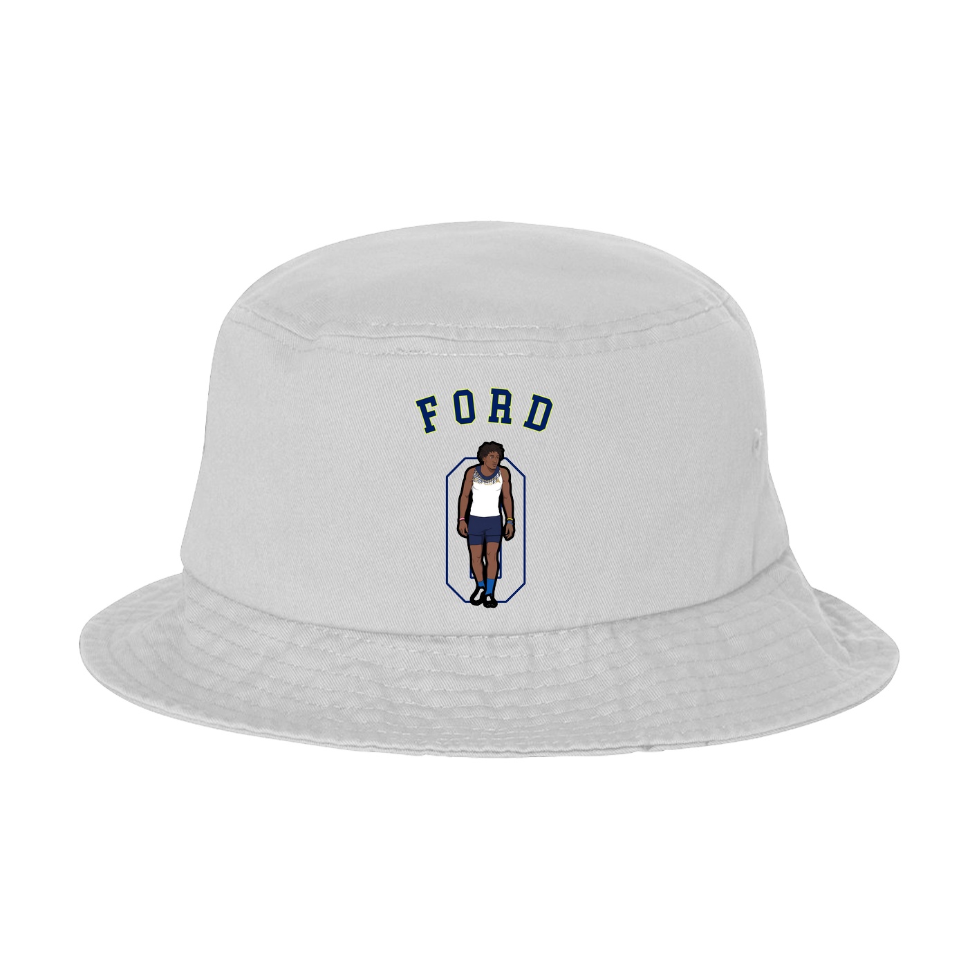 Bucket Cap — Shirsey Arch in White