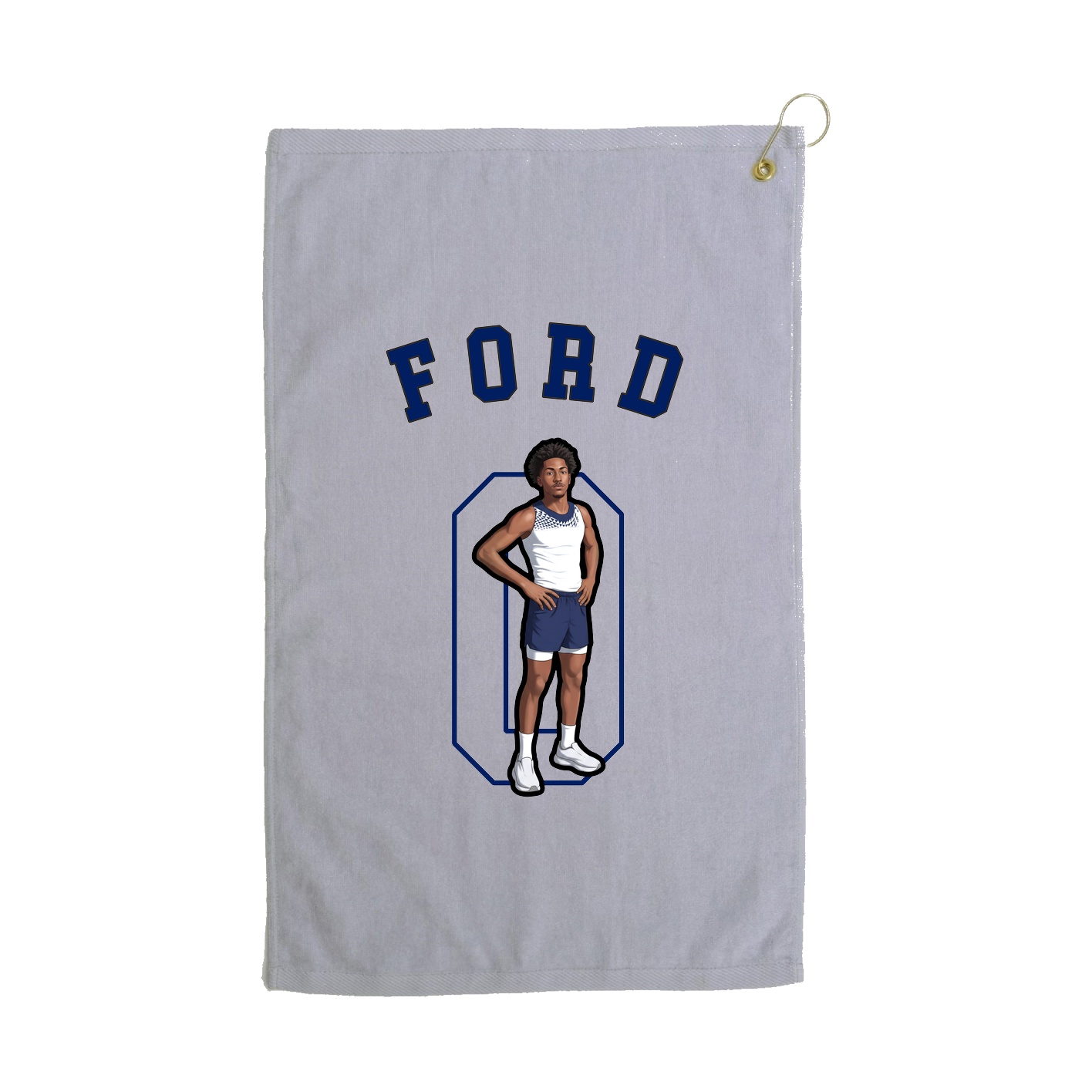 Golf Towel — Shirsey Arch in Grey
