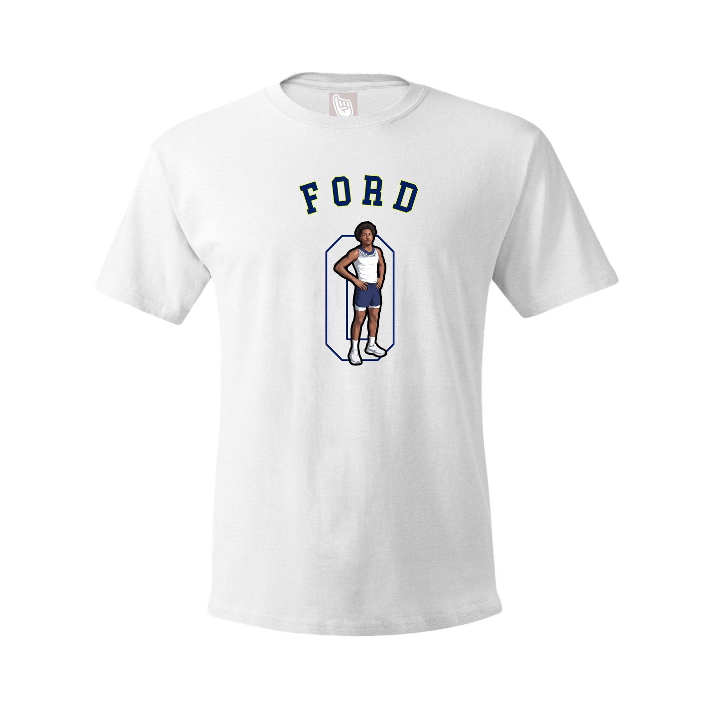 Tee — Shirsey Arch in White