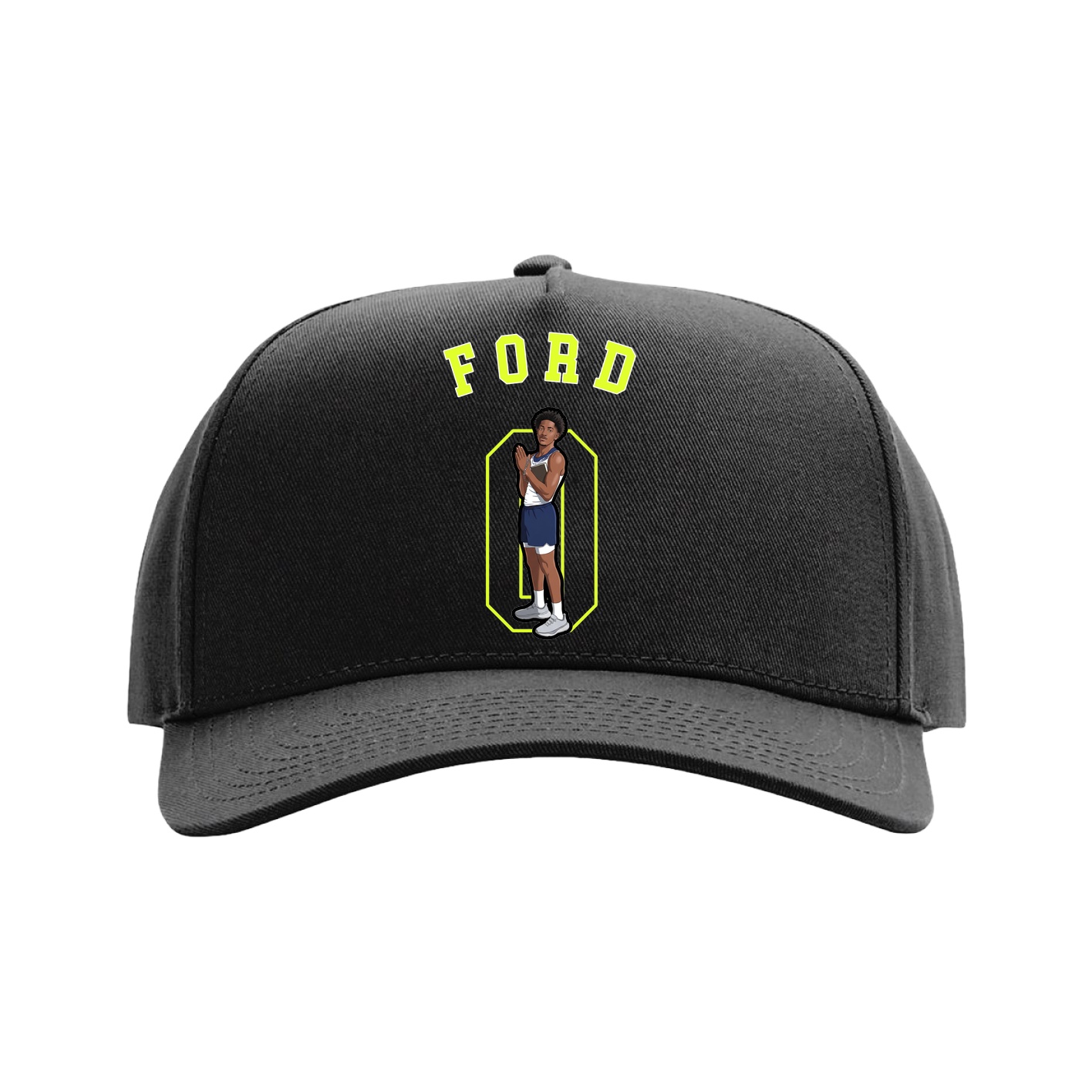 Full Fabric Five-Panel Champ Cap