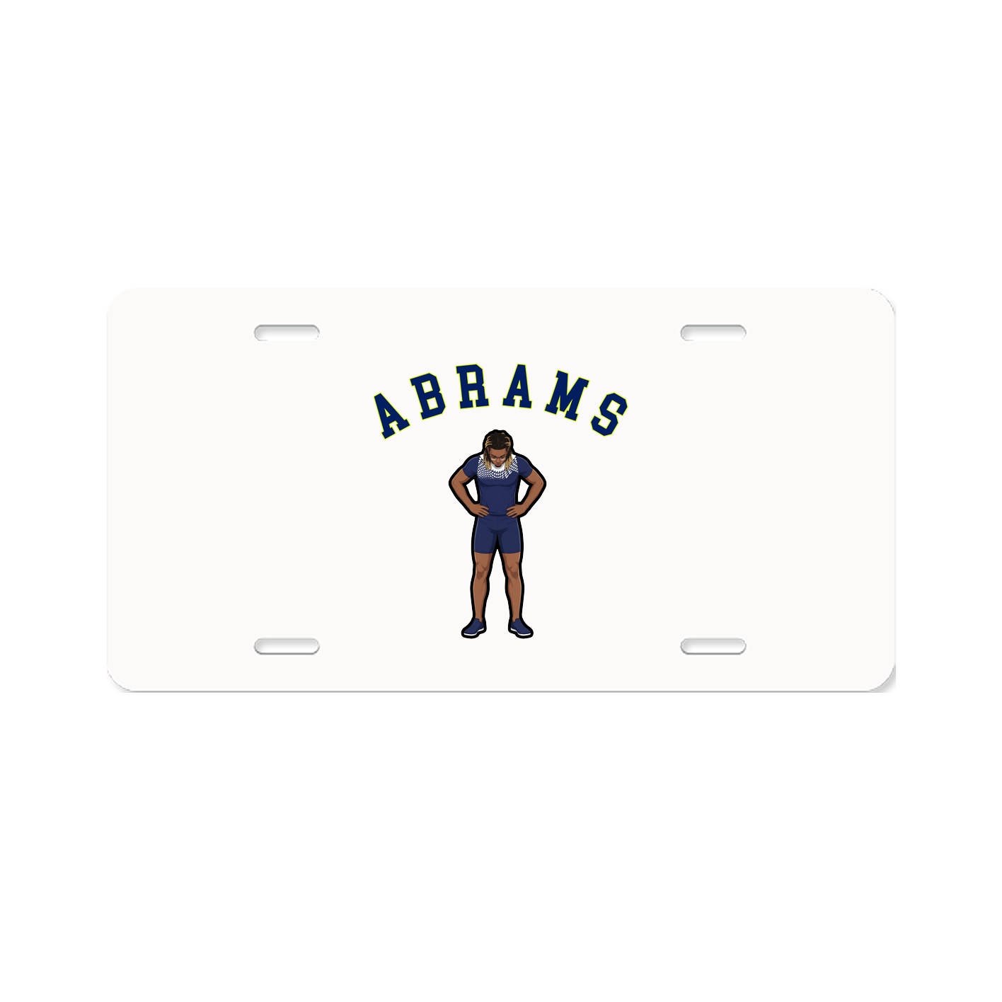 License Plate — Shirsey Arch in Classic