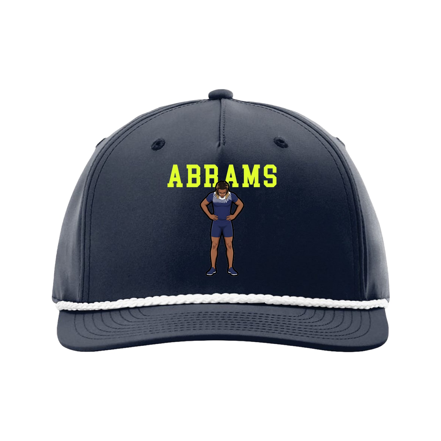 Five-Panel Classic Rope Cap — Shirsey in Navy