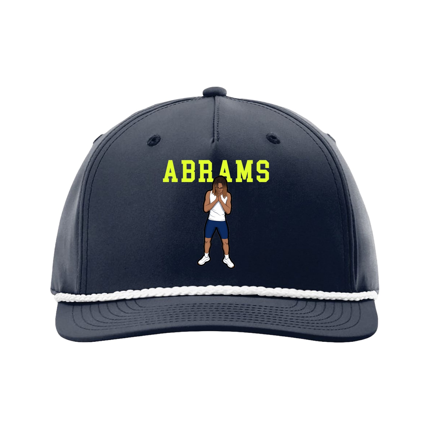 Five-Panel Classic Rope Cap — Shirsey in Navy