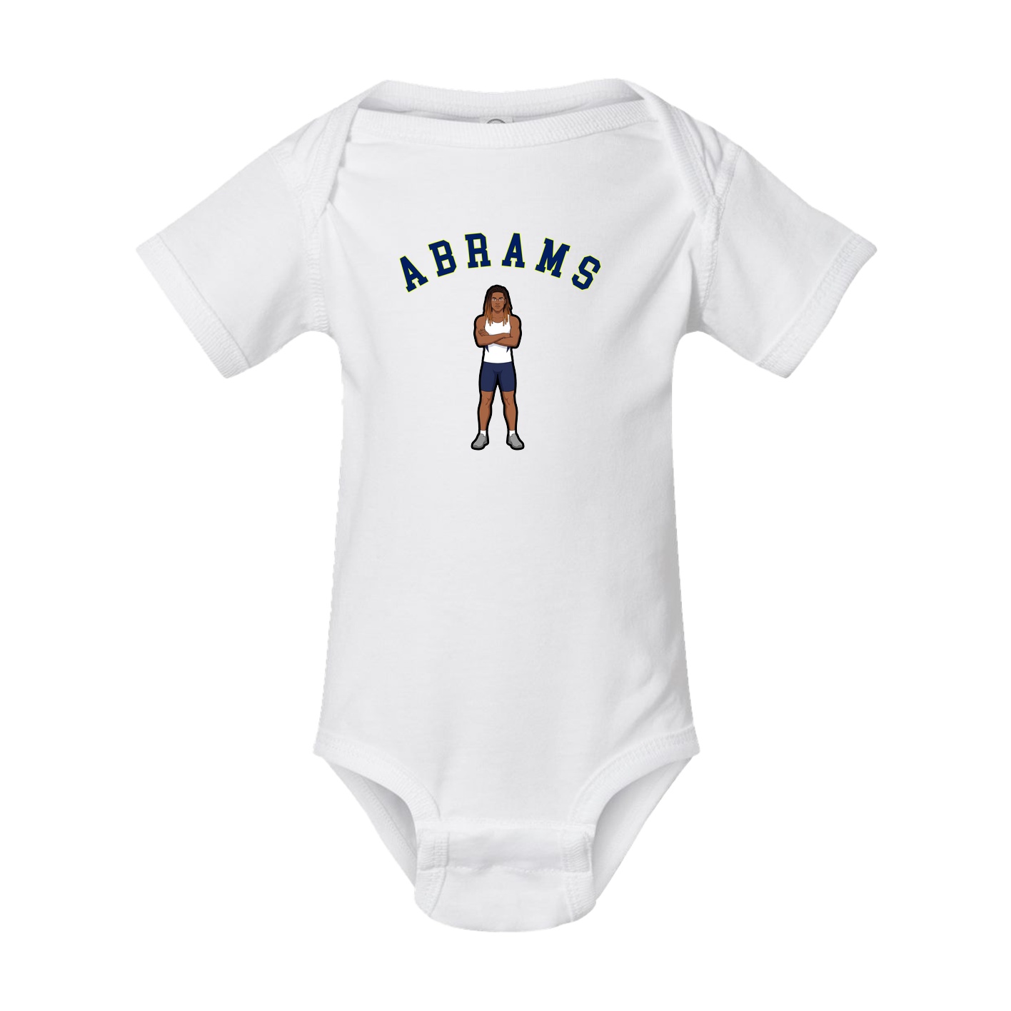 Baby Onesie — Shirsey Arch in White