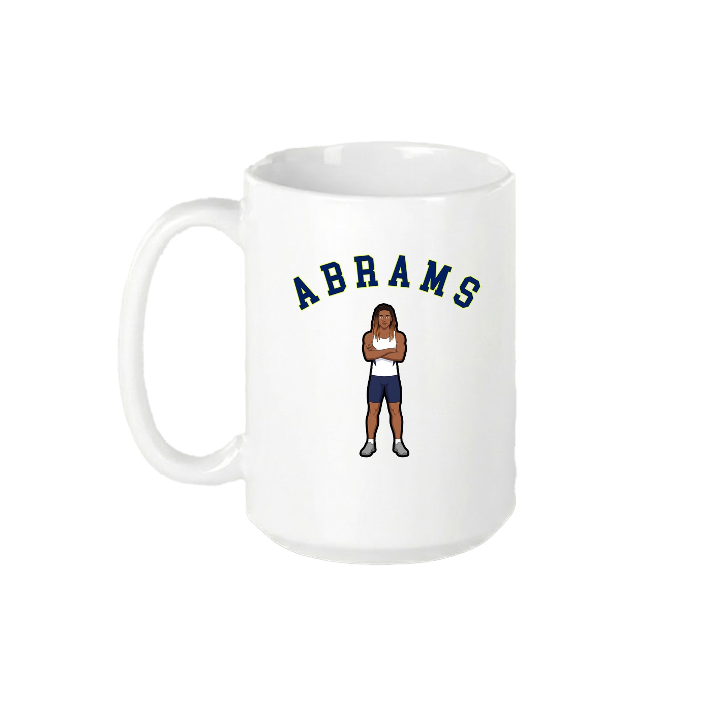 15oz Coffee Mug — Shirsey Arch in White