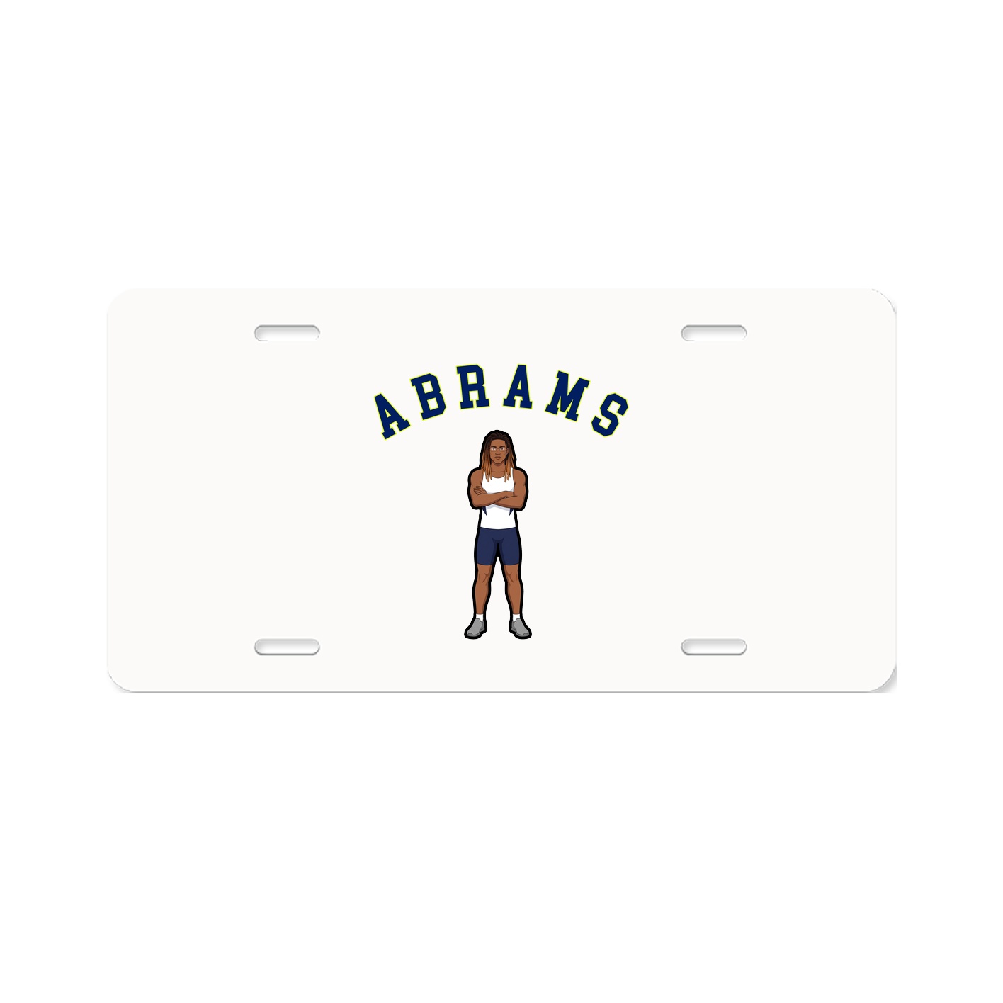 License Plate — Shirsey Arch in Classic