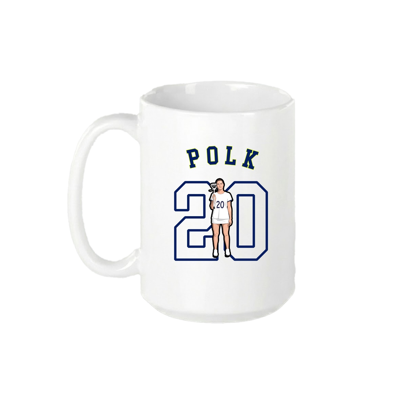 15oz Coffee Mug — Shirsey Arch in White