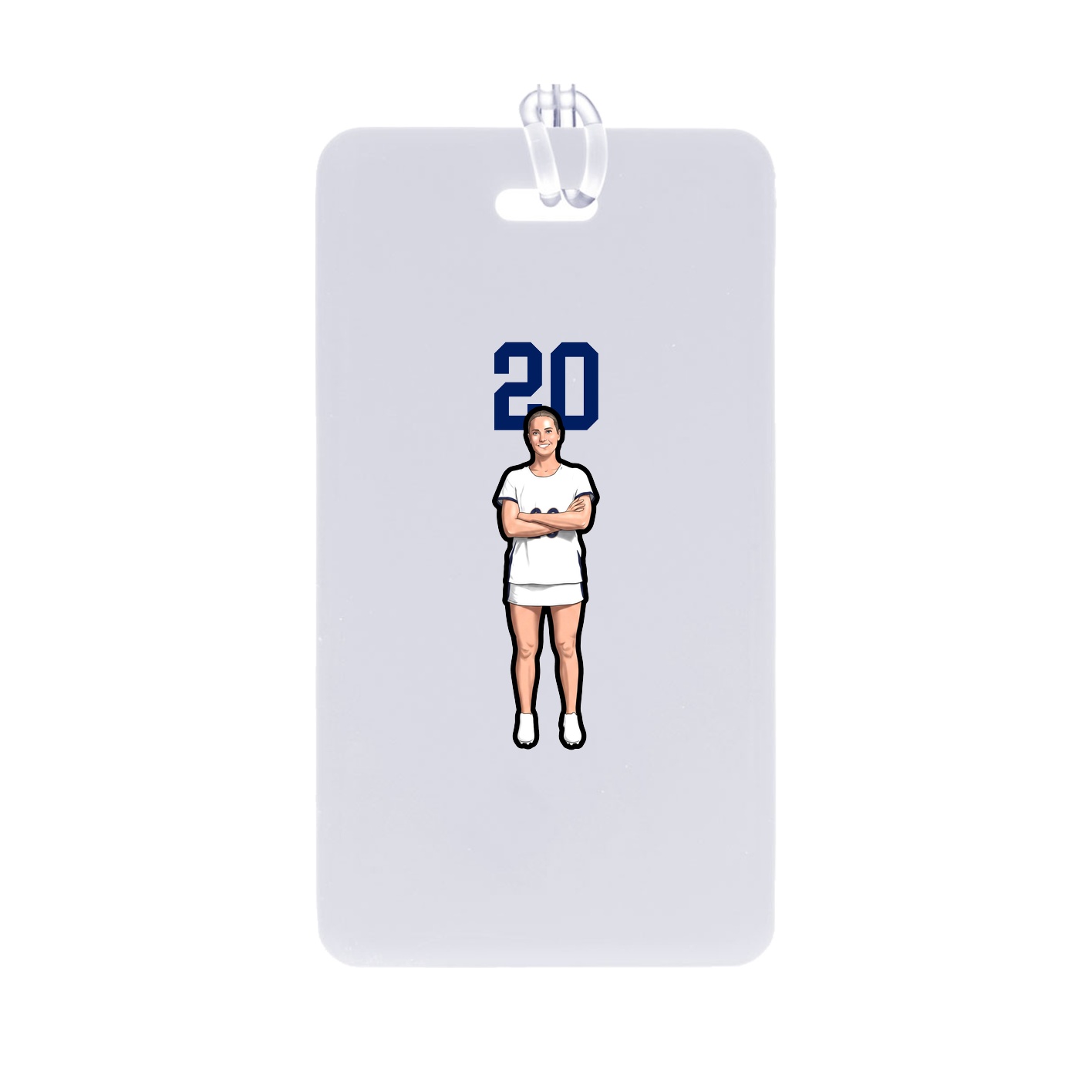 Bag Tag — Number Top in Classic