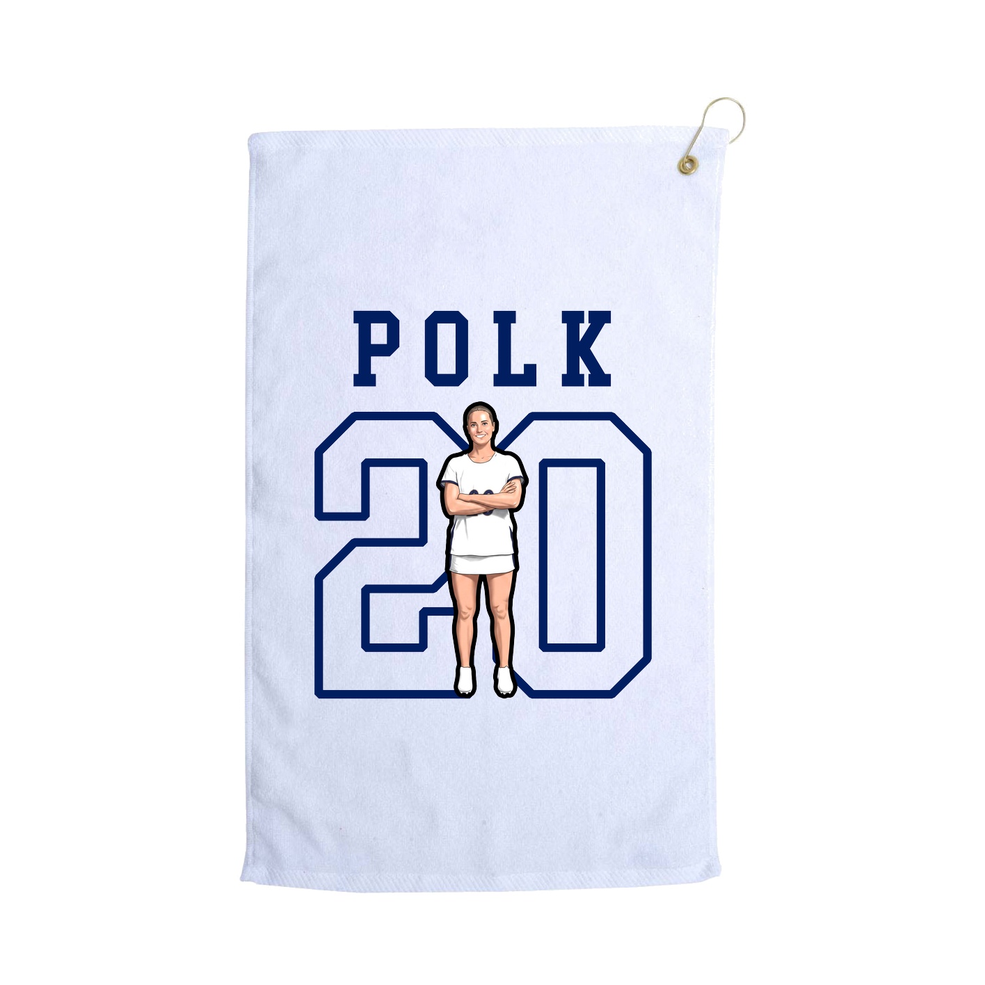 Golf Towel — Shirsey in White
