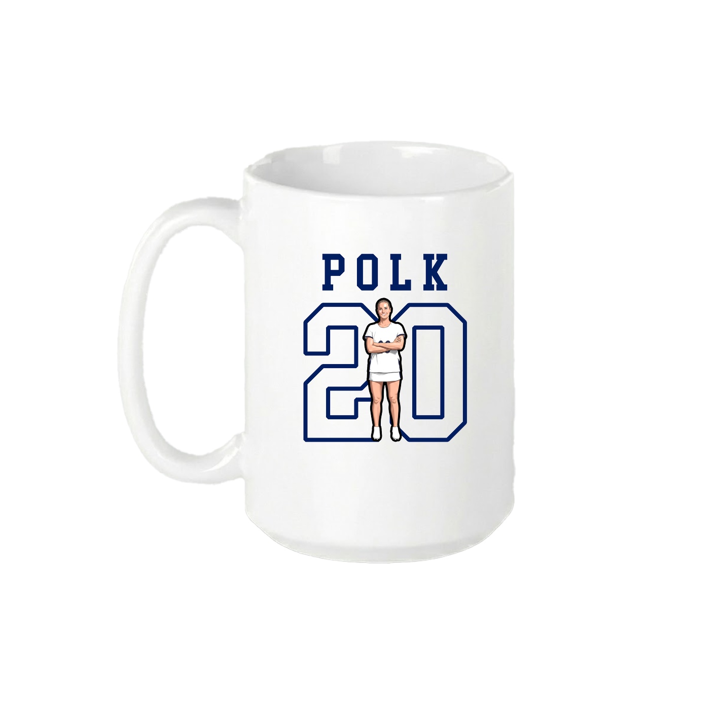 15oz Coffee Mug — Shirsey in White