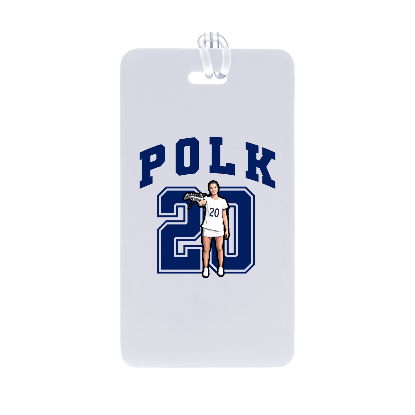 Bag Tag — Number in Classic