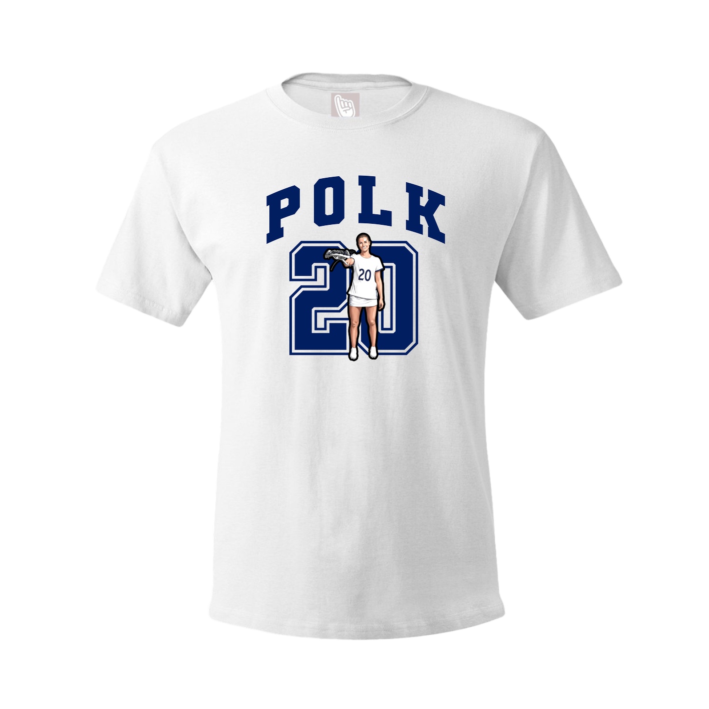 Tee — Number in White
