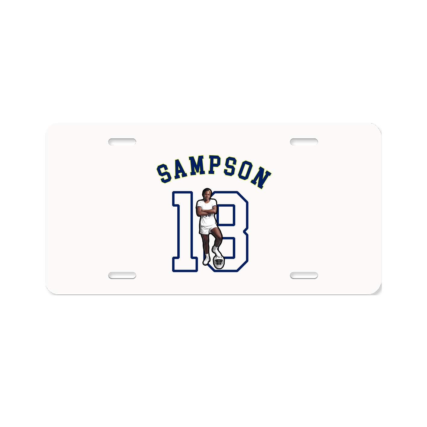 License Plate — Shirsey Arch in Classic