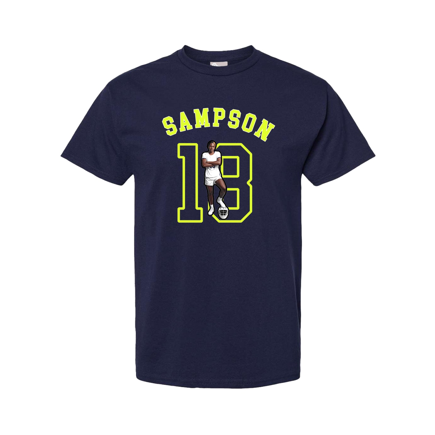 Youth Tee — Shirsey Arch in Navy