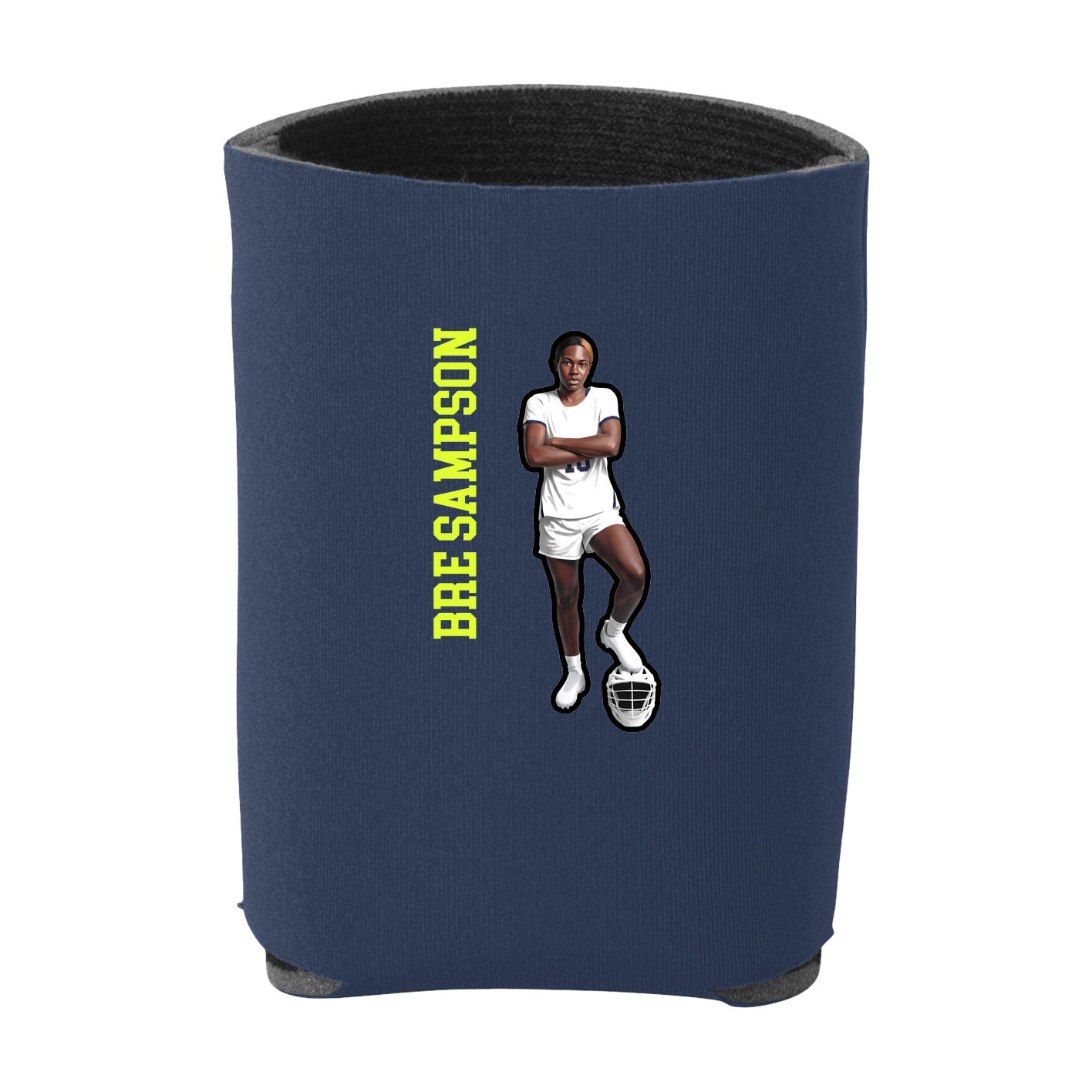 Can Holder — Name Vertical in Navy