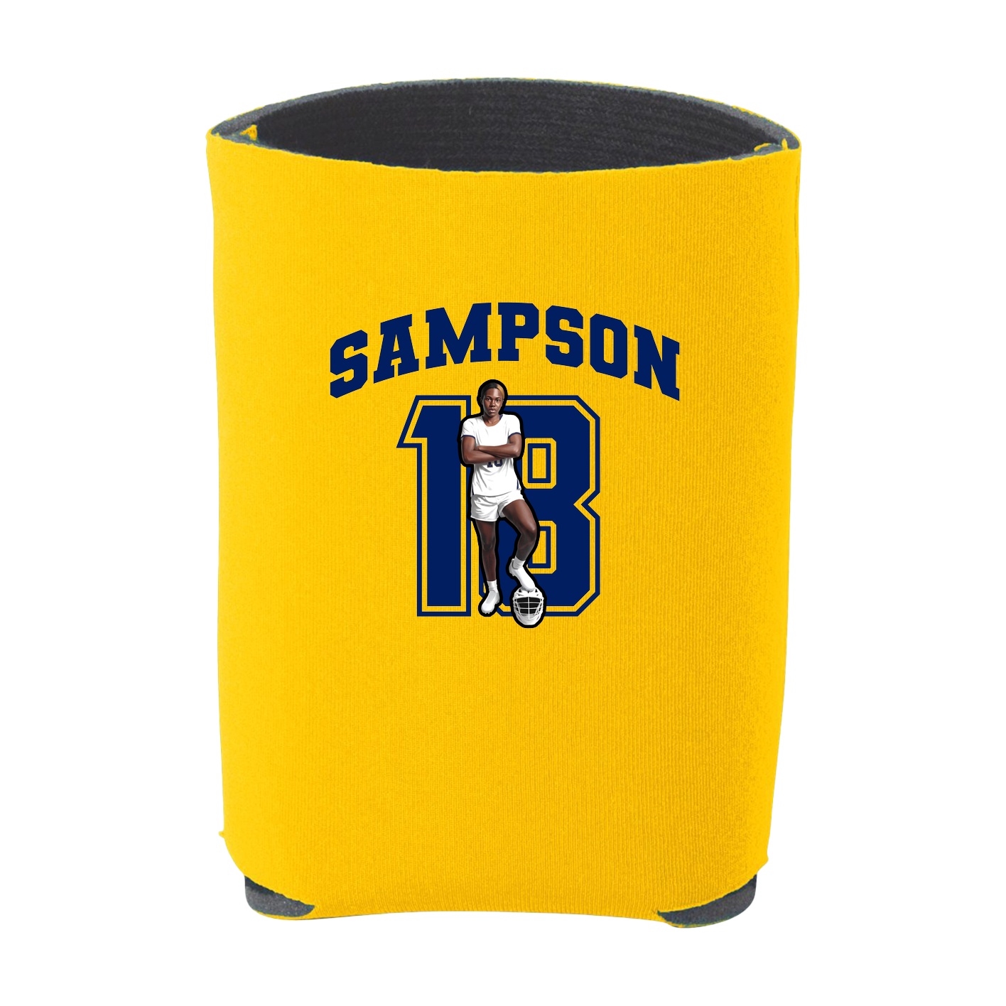 Can Holder — Number in Yellow